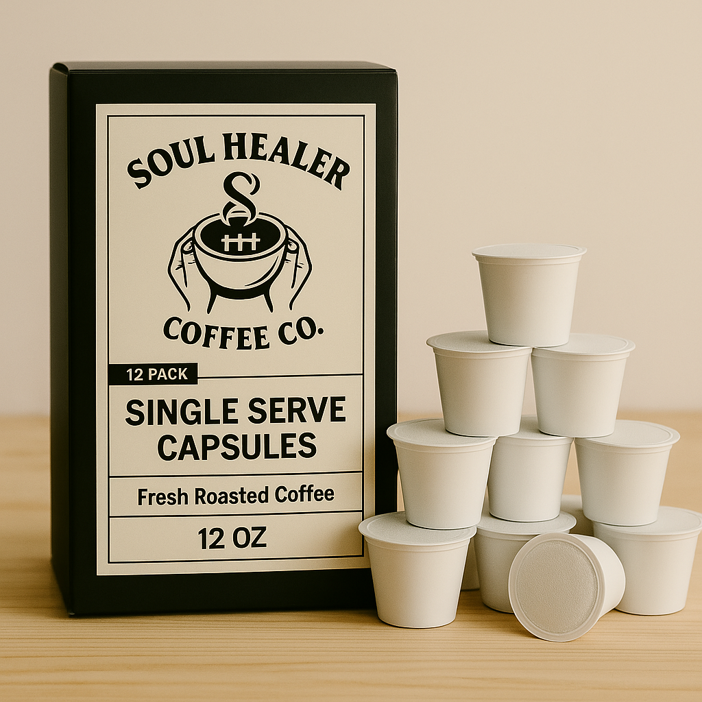 12 Pack Single Serve Coffee Capsules