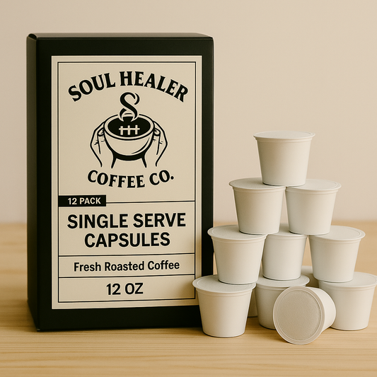 12 Pack Single Serve Coffee Capsules
