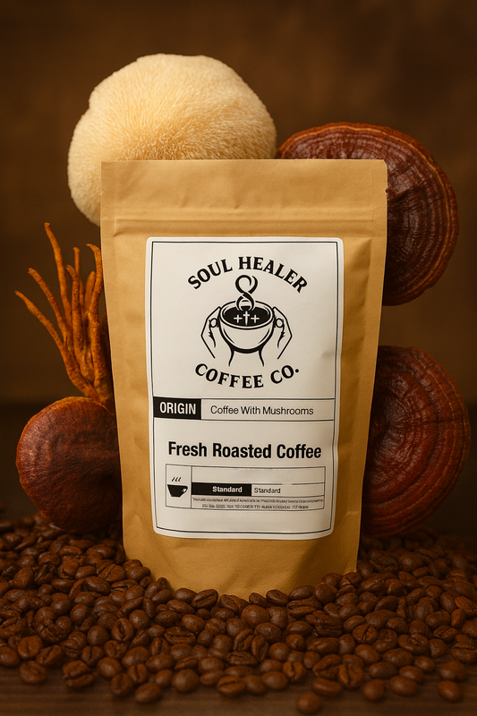 Coffee with Mushrooms Medium Roast